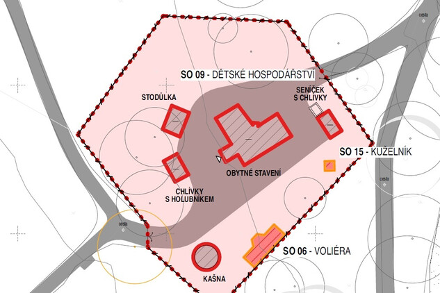 Obnova areálu dětského hospodářství