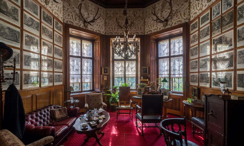 Pracovna knížete, autor: Josef Vostárek, nepodléhá Creative Commons